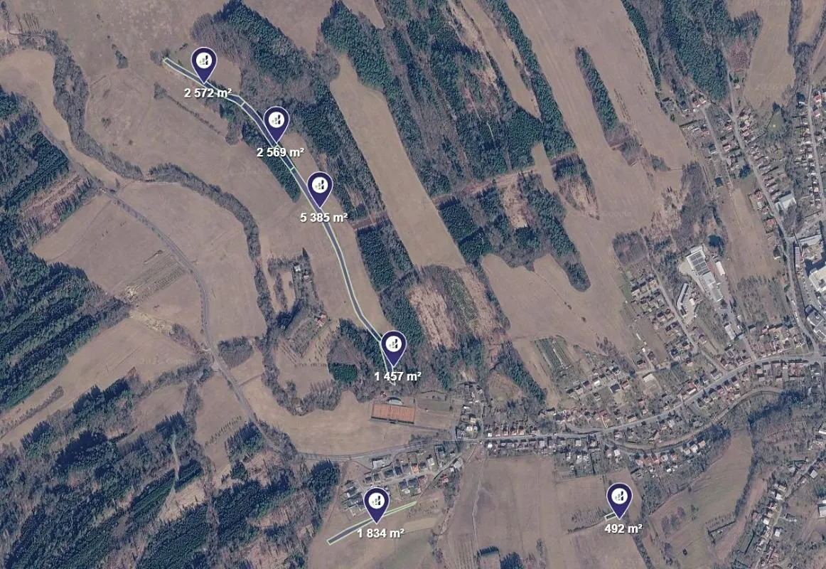 Prodej louky 13392 m²